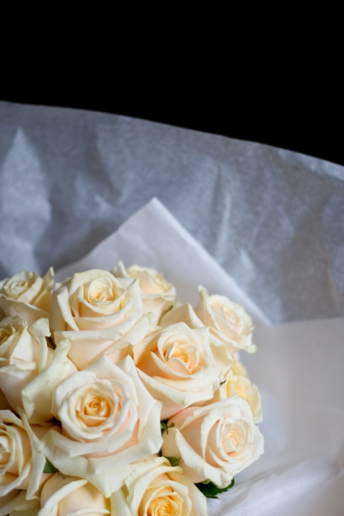 bouquet mariage rose blanche