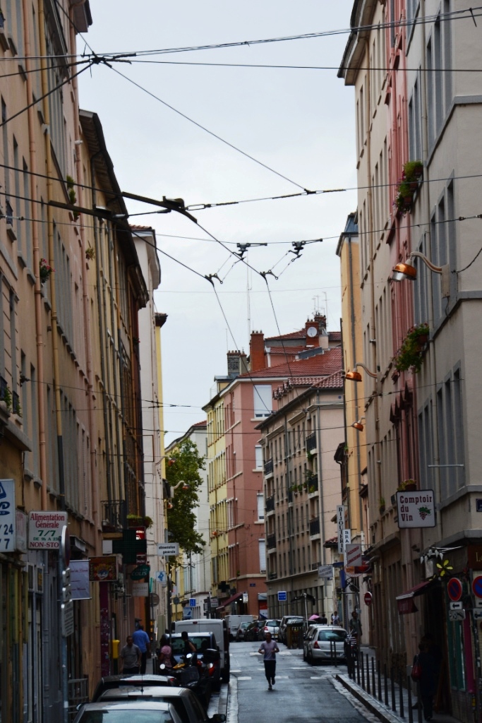 Quartier de la Croix Rousse à Lyon